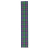 Scottish Clan Shaw Tartan Pset Lange Tafelloper (Voorkant)