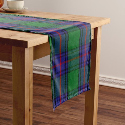 Scottish Clan Shaw Tartan Pset Lange Tafelloper (Voorbeeld)