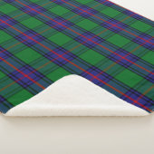 Scottish Clan Shaw Tartan Pset Sherpa Deken (3/4)