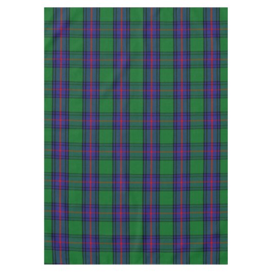 Scottish Clan Shaw Tartan Pset Tafelkleed (Voorkant)