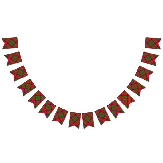 Scottish Clan Shaw Tartan Vlaggetjes (Alle)