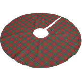 Scottish Clan Sinclair Red Green Tartan Kerstboom Rok (Gekanteld)