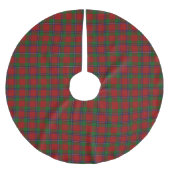 Scottish Clan Sinclair Red Green Tartan Kerstboom Rok (Voorkant)