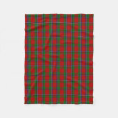 Scottish Clan Sinclair Tartan Pset Fleece Deken (Voorkant)