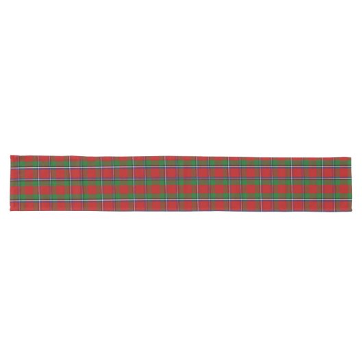 Scottish Clan Sinclair Tartan Pset Lange Tafelloper (Horizontaal)