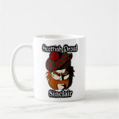 Scottish Clan Sinclair Tartan Scottish Koffiemok (Links)