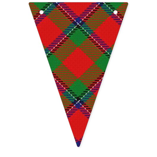 Scottish Clan Sinclair Tartan Vlaggetjes (Eerste vlag)