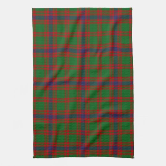 Scottish Clan Skene Tartan Pset Theedoek (Verticaal)