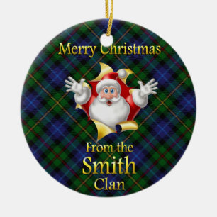 Scottish Clan Smith kerstornament Keramisch Ornament
