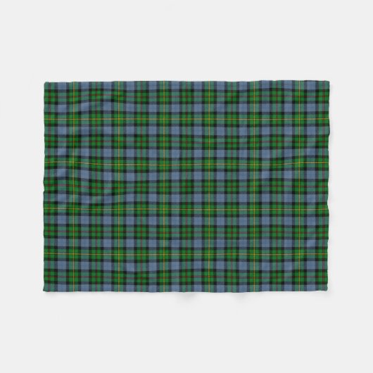 Scottish Clan Smith Tartan Pset Fleece Deken (Voorkant (Horizontaal))
