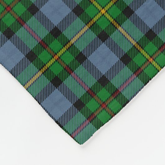 Scottish Clan Smith Tartan Pset Fleece Deken (Hoek)