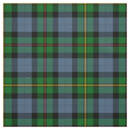 Scottish Clan Smith Tartan Pset Stof (Swatch)
