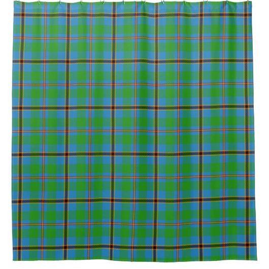 Scottish Clan Snodgrad Tartan Pset Douchegordijn (Voorkant)