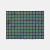 Scottish Clan Stevenson Tartan Pset Fleece Deken (Voorkant (Horizontaal))