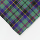 Scottish Clan Stevenson Tartan Pset Fleece Deken (Hoek)