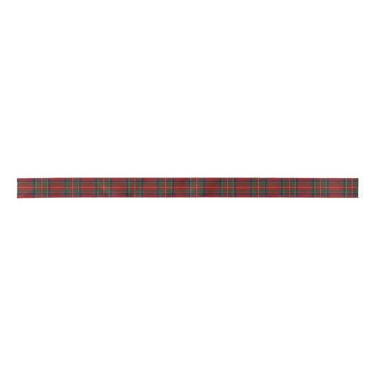 Scottish Clan Stewart Classic Tartan Satijnen Lint (Voorkant)