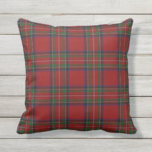 Scottish Clan Stewart Red Tartan Buitenkussen