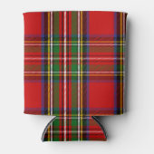 Scottish Clan Stewart Tartan Pset Blikjeskoeler (Voorkant)