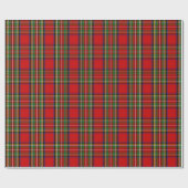 Scottish Clan Stewart Tartan Pset Cadeaupapier (Vlak)