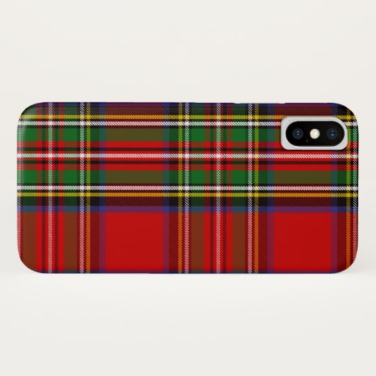Scottish Clan Stewart Tartan Pset Case-Mate iPhone Case (Achterkant (horizontaal))