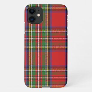 Scottish Clan Stewart Tartan Pset iPhone 11 Hoesje