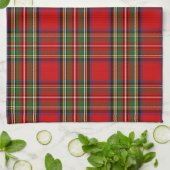Scottish Clan Stewart Tartan Pset Theedoek (Gevouwen)