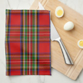 Scottish Clan Stewart Tartan Pset Theedoek (Quarter Fold)