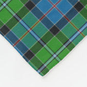 Scottish Clan Stirling Tartan Pset Fleece Deken (Hoek)