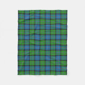 Scottish Clan Stirling Tartan Pset Fleece Deken (Voorkant)