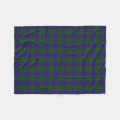 Scottish Clan Strachan Classic Tartan Fleece Deken (Voorkant (Horizontaal))