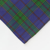 Scottish Clan Strachan Classic Tartan Fleece Deken (Hoek)
