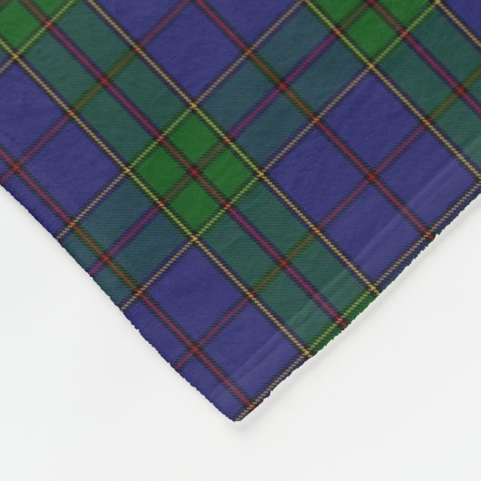 Scottish Clan Strachan Classic Tartan Fleece Deken (Hoek)