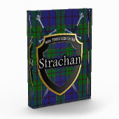 Scottish Clan Strachan Tartan Fotoblokken (Links)
