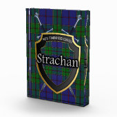 Scottish Clan Strachan Tartan Fotoblokken (Rechts)