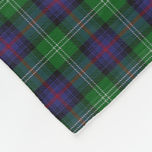 Scottish Clan Sutherland Classic Tartan Fleece Deken (Hoek)