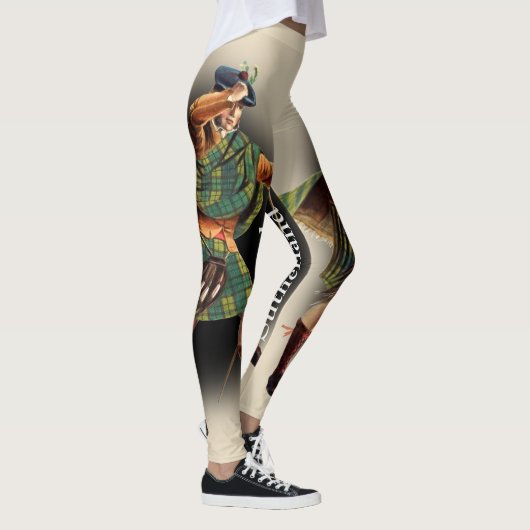 Scottish Clan Sutherland door R. R. McIan Leggings (Rechts)