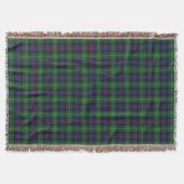 Scottish Clan Sutherland Tartan Deken (Voorkant)