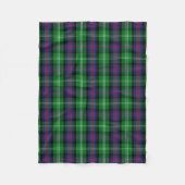 Scottish Clan Sutherland Tartan Pset Fleece Deken (Voorkant)