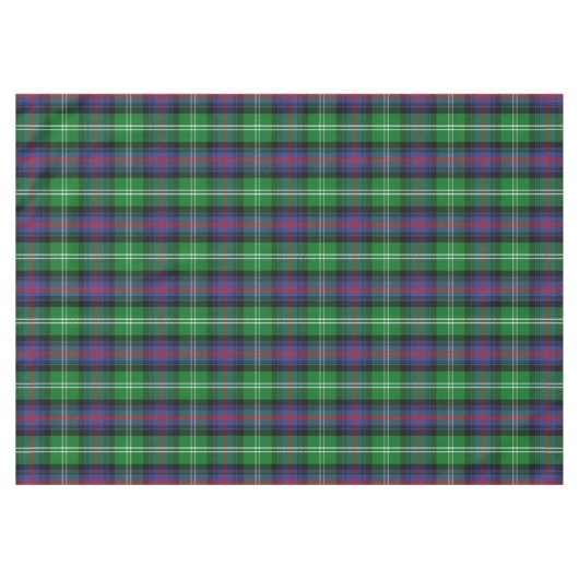 Scottish Clan Sutherland Tartan Pset Tafelkleed (Voorkant (Horizontaal))