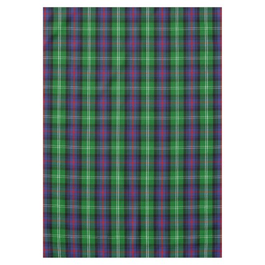 Scottish Clan Sutherland Tartan Pset Tafelkleed (Voorkant)