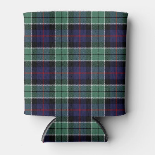 Scottish Clan Syme Tartan Pset Blikjeskoeler (Voorkant)