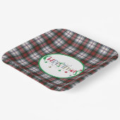 Scottish Clan Tartan McDuff Dress Modern Kerstmis Papieren Bordje (Gebogen)