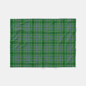Scottish Clan Taylor Tartan Pset Fleece Deken (Voorkant (Horizontaal))