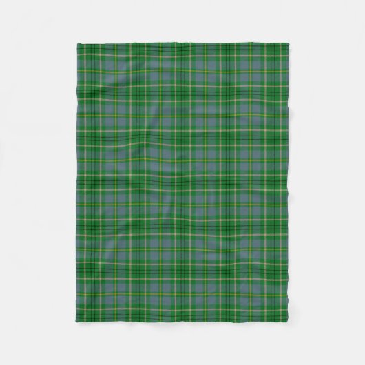 Scottish Clan Taylor Tartan Pset Fleece Deken (Voorkant)