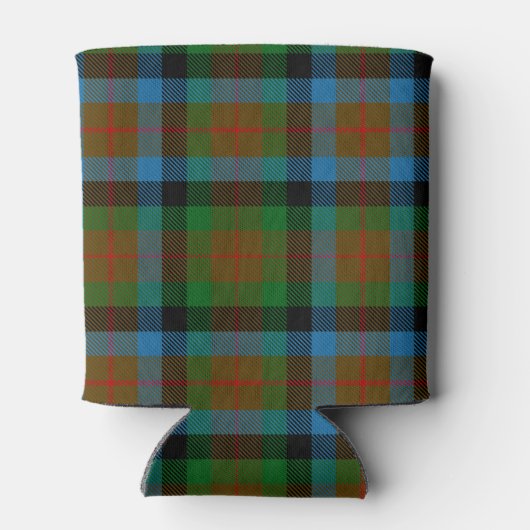 Scottish Clan Tennant Tartan Pset Blikjeskoeler (Achterkant)