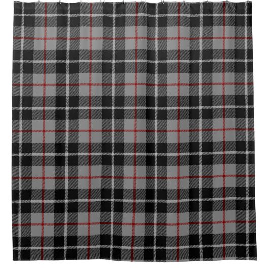 Scottish Clan Thompson Tartan Pset Douchegordijn (Voorkant)