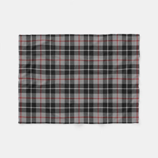 Scottish Clan Thompson Tartan Pset Fleece Deken (Voorkant (Horizontaal))