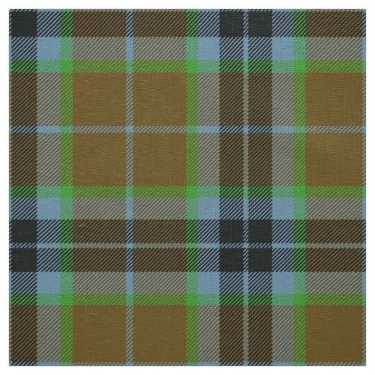 Scottish Clan Thomson Tartan Pset Stof (Swatch)