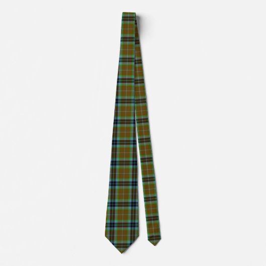 Scottish Clan Thomson Tartan Pset Stropdas (Voorkant)