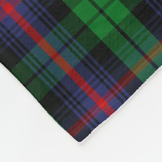 Scottish Clan Urquhart Tartan Pset Fleece Deken (Hoek)